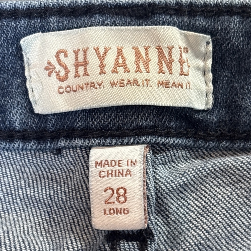 Shyanne Jeans Women's 28 Super Flare Bell Bottom Ripp Style Lot of 2 - Picture 12 of 16